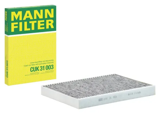 Filter, Innenraumluft unterhalb des Handschuhfaches MANN-FILTER CUK 31 003 Bild Filter, Innenraumluft unterhalb des Handschuhfaches MANN-FILTER CUK 31 003