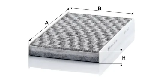 Filter, Innenraumluft unter der Mittelkonsole MANN-FILTER CUK 3241 Bild Filter, Innenraumluft unter der Mittelkonsole MANN-FILTER CUK 3241