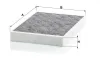 Filter, Innenraumluft MANN-FILTER CUK 34 003 Bild Filter, Innenraumluft MANN-FILTER CUK 34 003