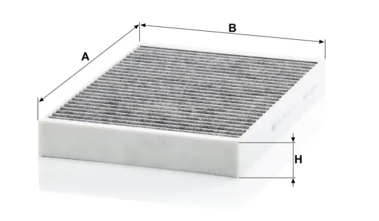 Filter, Innenraumluft MANN-FILTER CUK 34 003 Bild Filter, Innenraumluft MANN-FILTER CUK 34 003