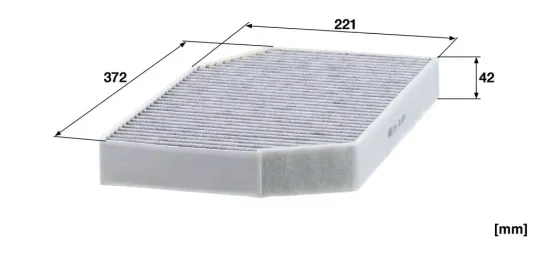 Filter, Innenraumluft MANN-FILTER CUK 38 004 Bild Filter, Innenraumluft MANN-FILTER CUK 38 004
