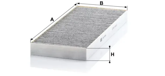 Filter, Innenraumluft Motorraum Fahrerseite, unter der Wasserkastenabdeckung MANN-FILTER CUK 4179 Bild Filter, Innenraumluft Motorraum Fahrerseite, unter der Wasserkastenabdeckung MANN-FILTER CUK 4179