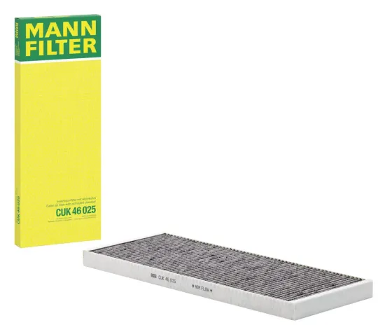 Filter, Innenraumluft unter der Mittelkonsole MANN-FILTER CUK 46 025 Bild Filter, Innenraumluft unter der Mittelkonsole MANN-FILTER CUK 46 025