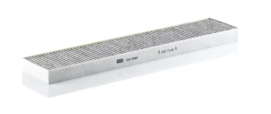 Filter, Innenraumluft Motorraum Beifahrerseite, unter der Wasserkastenabdeckung MANN-FILTER CUK 5480 Bild Filter, Innenraumluft Motorraum Beifahrerseite, unter der Wasserkastenabdeckung MANN-FILTER CUK 5480