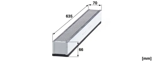 Filter, Innenraumluft MANN-FILTER CUK 64 003 Bild Filter, Innenraumluft MANN-FILTER CUK 64 003