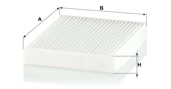 Filter, Innenraumluft Kofferraum MANN-FILTER CU 14 001 Bild Filter, Innenraumluft Kofferraum MANN-FILTER CU 14 001