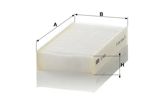 Filter, Innenraumluft unterhalb des Handschuhfaches MANN-FILTER CU 1823 Bild Filter, Innenraumluft unterhalb des Handschuhfaches MANN-FILTER CU 1823