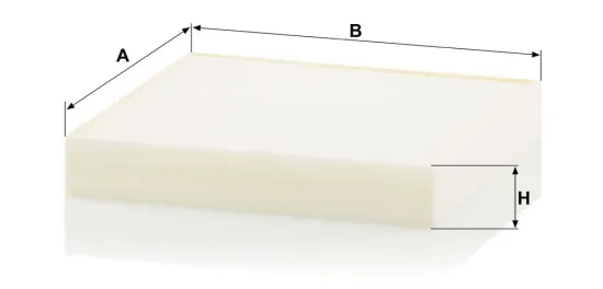 Filter, Innenraumluft hinter dem Handschuhfach MANN-FILTER CU 18 009 Bild Filter, Innenraumluft hinter dem Handschuhfach MANN-FILTER CU 18 009