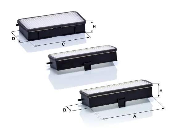 Filter, Innenraumluft MANN-FILTER CU 19 000-3 Bild Filter, Innenraumluft MANN-FILTER CU 19 000-3