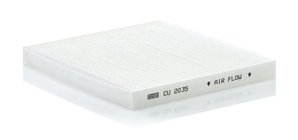 Filter, Innenraumluft hinter dem Handschuhfach MANN-FILTER CU 2035