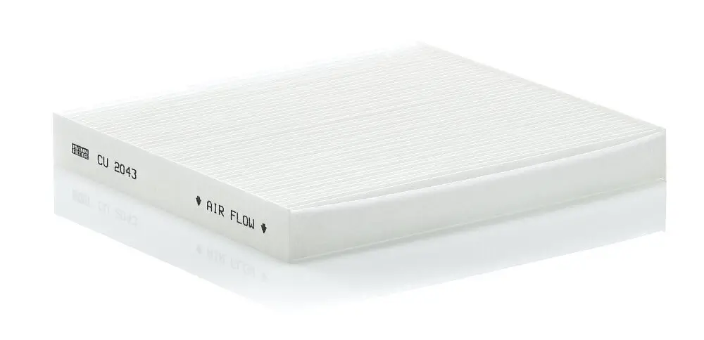 Filter, Innenraumluft hinter dem Handschuhfach MANN-FILTER CU 2043