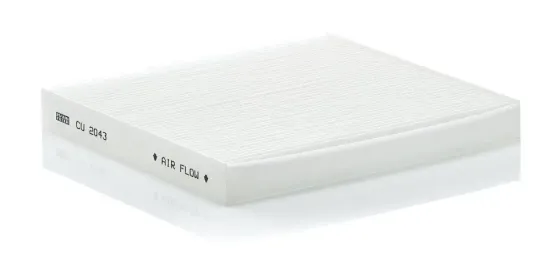 Filter, Innenraumluft hinter dem Handschuhfach MANN-FILTER CU 2043 Bild Filter, Innenraumluft hinter dem Handschuhfach MANN-FILTER CU 2043