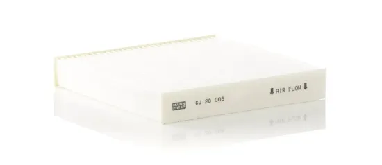 Filter, Innenraumluft unter der Mittelkonsole MANN-FILTER CU 20 006 Bild Filter, Innenraumluft unter der Mittelkonsole MANN-FILTER CU 20 006