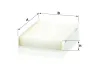 Filter, Innenraumluft hinter dem Handschuhfach MANN-FILTER CU 20 013 Bild Filter, Innenraumluft hinter dem Handschuhfach MANN-FILTER CU 20 013
