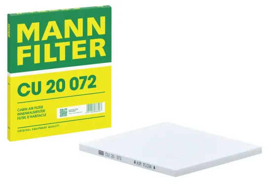 Filter, Innenraumluft MANN-FILTER CU 20 072 Bild Filter, Innenraumluft MANN-FILTER CU 20 072