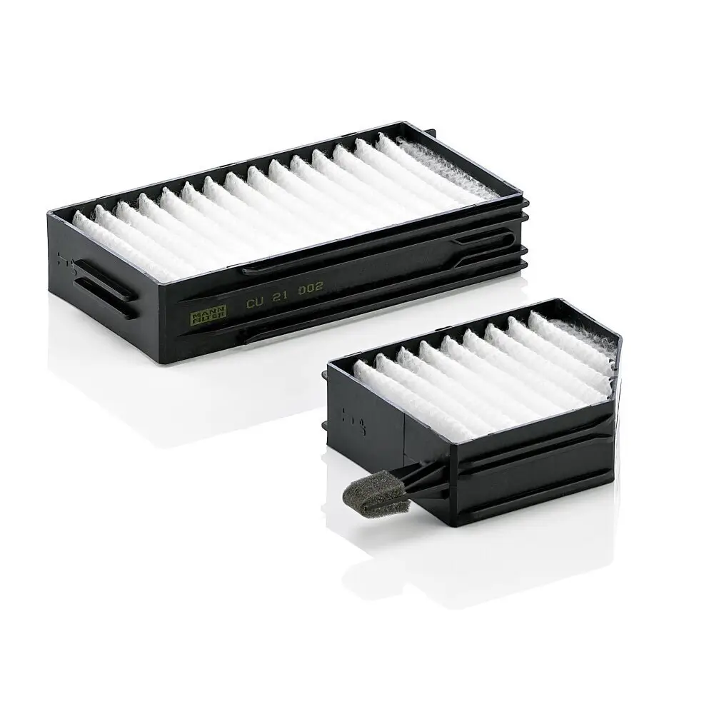 Filter, Innenraumluft unterhalb des Handschuhfaches MANN-FILTER CU 21 002-2