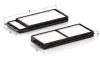 Filter, Innenraumluft unter der Mittelkonsole MANN-FILTER CU 22 001-2 Bild Filter, Innenraumluft unter der Mittelkonsole MANN-FILTER CU 22 001-2