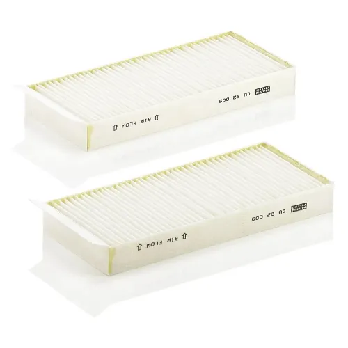 Filter, Innenraumluft hinter dem Handschuhfach MANN-FILTER CU 22 009-2 Bild Filter, Innenraumluft hinter dem Handschuhfach MANN-FILTER CU 22 009-2