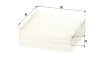 Filter, Innenraumluft unter der Mittelkonsole MANN-FILTER CU 22 011 Bild Filter, Innenraumluft unter der Mittelkonsole MANN-FILTER CU 22 011