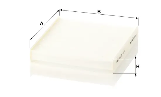 Filter, Innenraumluft unter der Mittelkonsole MANN-FILTER CU 22 011 Bild Filter, Innenraumluft unter der Mittelkonsole MANN-FILTER CU 22 011