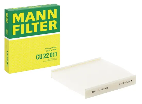 Filter, Innenraumluft unter der Mittelkonsole MANN-FILTER CU 22 011 Bild Filter, Innenraumluft unter der Mittelkonsole MANN-FILTER CU 22 011