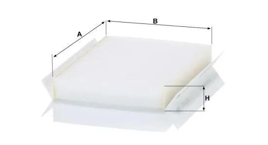 Filter, Innenraumluft hinter dem Handschuhfach MANN-FILTER CU 22 022 Bild Filter, Innenraumluft hinter dem Handschuhfach MANN-FILTER CU 22 022