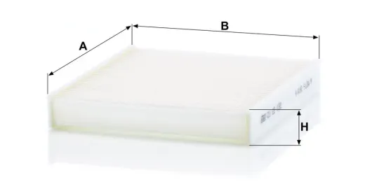 Filter, Innenraumluft hinter dem Handschuhfach MANN-FILTER CU 22 032 Bild Filter, Innenraumluft hinter dem Handschuhfach MANN-FILTER CU 22 032