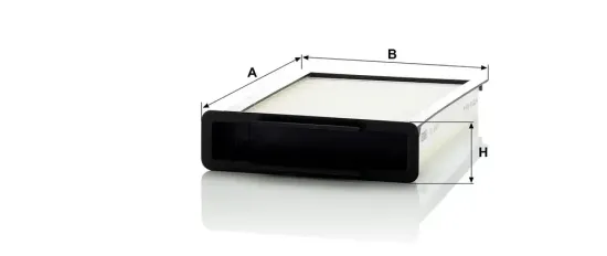 Filter, Innenraumluft unterhalb des Handschuhfaches MANN-FILTER CU 2317 Bild Filter, Innenraumluft unterhalb des Handschuhfaches MANN-FILTER CU 2317