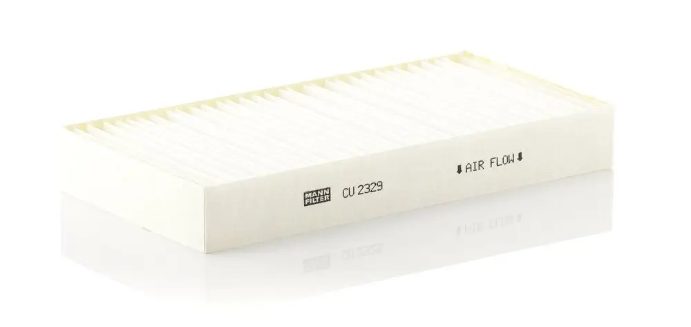 Filter, Innenraumluft Motorraum, hinter dem Waschwasserbehälter MANN-FILTER CU 2329