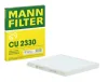 Filter, Innenraumluft hinter dem Handschuhfach MANN-FILTER CU 2330 Bild Filter, Innenraumluft hinter dem Handschuhfach MANN-FILTER CU 2330