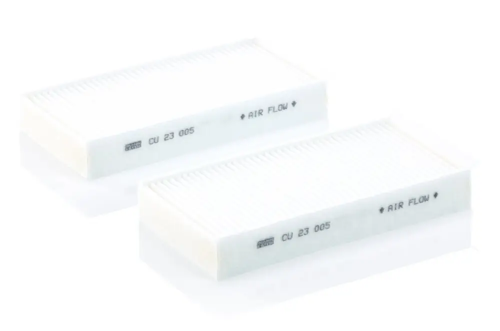 Filter, Innenraumluft unter der Mittelkonsole MANN-FILTER CU 23 005-2