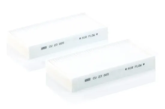 Filter, Innenraumluft unter der Mittelkonsole MANN-FILTER CU 23 005-2 Bild Filter, Innenraumluft unter der Mittelkonsole MANN-FILTER CU 23 005-2
