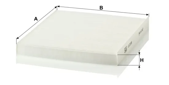 Filter, Innenraumluft unter der Mittelkonsole MANN-FILTER CU 23 009 Bild Filter, Innenraumluft unter der Mittelkonsole MANN-FILTER CU 23 009