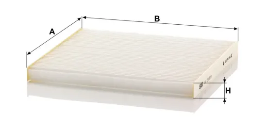 Filter, Innenraumluft unterhalb des Handschuhfaches MANN-FILTER CU 23 011 Bild Filter, Innenraumluft unterhalb des Handschuhfaches MANN-FILTER CU 23 011