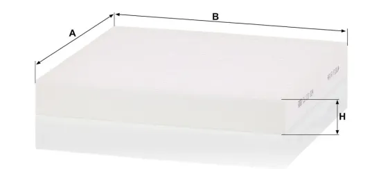 Filter, Innenraumluft hinter dem Handschuhfach MANN-FILTER CU 23 024 Bild Filter, Innenraumluft hinter dem Handschuhfach MANN-FILTER CU 23 024