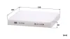 Filter, Innenraumluft MANN-FILTER CU 23 033 Bild Filter, Innenraumluft MANN-FILTER CU 23 033