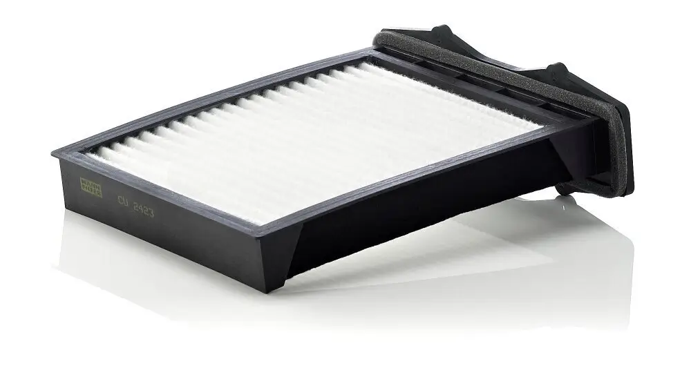 Filter, Innenraumluft unterhalb des Handschuhfaches MANN-FILTER CU 2423