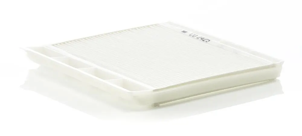 Filter, Innenraumluft Motorraum Fahrerseite, unter der Wasserkastenabdeckung MANN-FILTER CU 2425