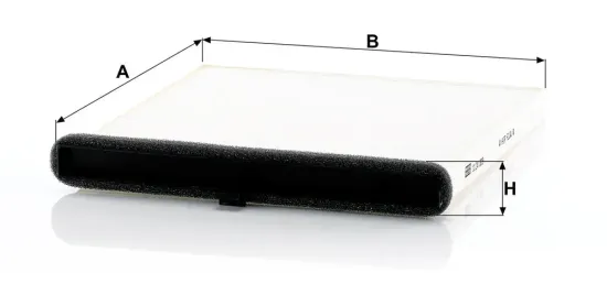 Filter, Innenraumluft hinter dem Handschuhfach MANN-FILTER CU 24 009 Bild Filter, Innenraumluft hinter dem Handschuhfach MANN-FILTER CU 24 009