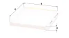 Filter, Innenraumluft unterhalb des Handschuhfaches MANN-FILTER CU 24 013 Bild Filter, Innenraumluft unterhalb des Handschuhfaches MANN-FILTER CU 24 013