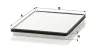 Filter, Innenraumluft hinter dem Handschuhfach MANN-FILTER CU 2530 Bild Filter, Innenraumluft hinter dem Handschuhfach MANN-FILTER CU 2530