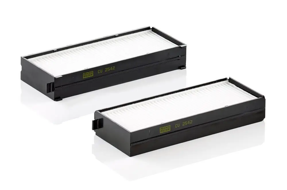 Filter, Innenraumluft hinter dem Handschuhfach MANN-FILTER CU 2542-2