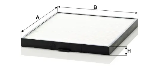 Filter, Innenraumluft hinter dem Handschuhfach MANN-FILTER CU 2640 Bild Filter, Innenraumluft hinter dem Handschuhfach MANN-FILTER CU 2640