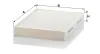 Filter, Innenraumluft MANN-FILTER CU 2736-2 Bild Filter, Innenraumluft MANN-FILTER CU 2736-2