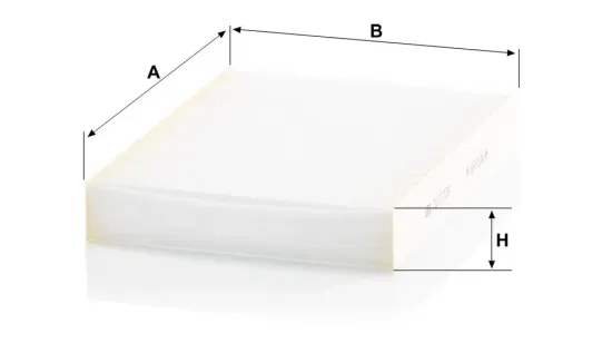 Filter, Innenraumluft unter der Mittelkonsole MANN-FILTER CU 27 009 Bild Filter, Innenraumluft unter der Mittelkonsole MANN-FILTER CU 27 009