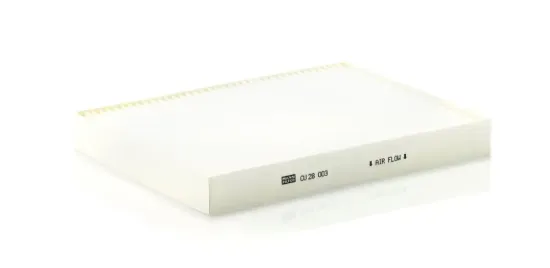 Filter, Innenraumluft Motorraum Beifahrerseite, unter der Wasserkastenabdeckung MANN-FILTER CU 28 003 Bild Filter, Innenraumluft Motorraum Beifahrerseite, unter der Wasserkastenabdeckung MANN-FILTER CU 28 003