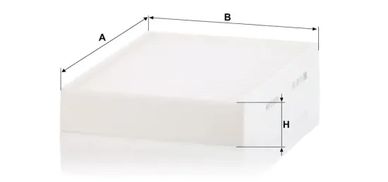 Filter, Innenraumluft unter der Mittelkonsole MANN-FILTER CU 28 016 Bild Filter, Innenraumluft unter der Mittelkonsole MANN-FILTER CU 28 016