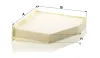 Filter, Innenraumluft unterhalb des Handschuhfaches MANN-FILTER CU 2939 Bild Filter, Innenraumluft unterhalb des Handschuhfaches MANN-FILTER CU 2939