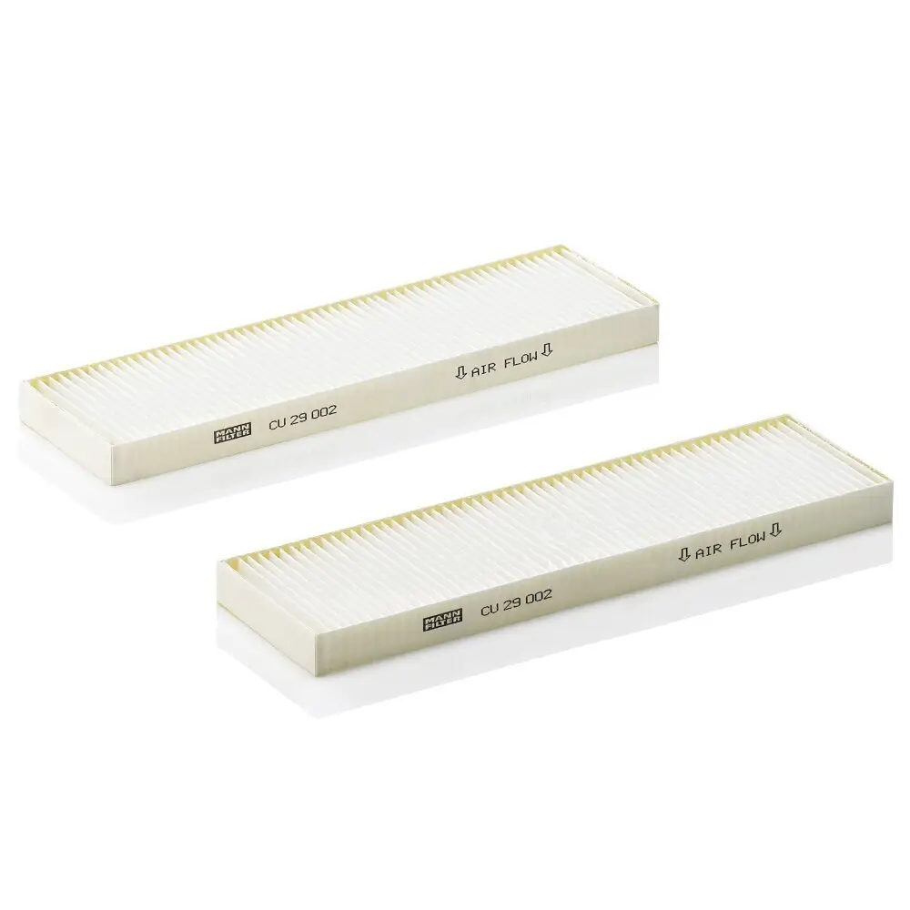 Filter, Innenraumluft unter der Mittelkonsole MANN-FILTER CU 29 002-2