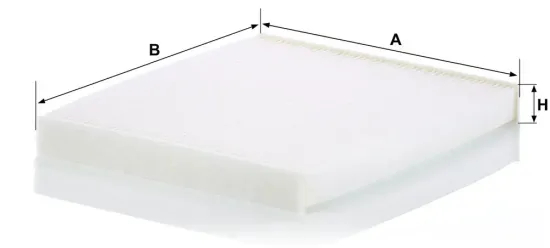 Filter, Innenraumluft hinter dem Handschuhfach MANN-FILTER CU 29 010 Bild Filter, Innenraumluft hinter dem Handschuhfach MANN-FILTER CU 29 010